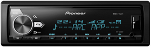 RADIO SAMOCHODOWE PIONEER MVH-X580BT BEZ CD/USB+BT+MITRAX+MULTICOLOR